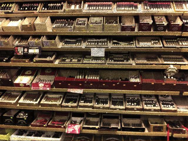 Huge display of cigars