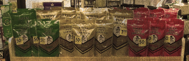 prepackaged pipe tobacco